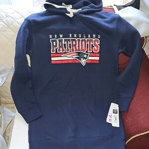 Nwt Nfl New England Patriots Navy Hoodie